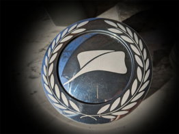 Helle Gravur auf Aluminium