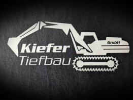 Helle Gravur auf Leder