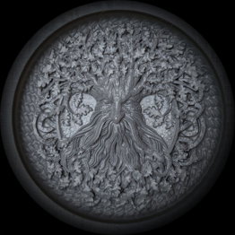 3D Gravur in Aluminium
