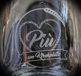 Gravur auf Glas